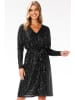Awama Kleid in Schwarz