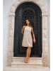 Awama Kleid in Beige