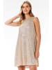 Awama Kleid in Beige