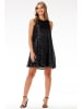 Awama Kleid in Schwarz