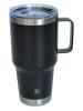 IRIS Edelstahl-Thermobecher in Schwarz - 850 ml