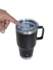 IRIS Edelstahl-Thermobecher in Schwarz - 850 ml