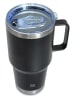 IRIS Edelstahl-Thermobecher in Schwarz - 850 ml