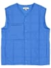 Pangaia Doorgestike bodywarmer "FLWRDWN" blauw