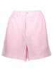 Pangaia Leinen-Shorts "DNA" in Rosa