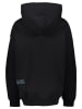Pangaia Hoodie "Coral Garden" in Schwarz