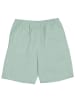 Pangaia Leinen-Shorts "DNA" in Grün