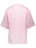 Pangaia Leinen-Hemd "DNA" in Rosa