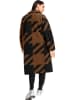 Heine Wintermantel bruin/zwart