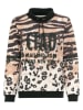 Heine Sweatshirt in Schwarz/ Beige