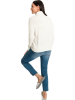 Heine Pullover in Creme/ Schwarz