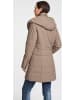 Heine Doorgestikte mantel beige