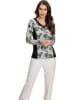 Heine Longsleeve grijs/zwart