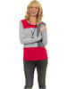WITT WEIDEN Longsleeve in Grau/ Rot