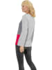 WITT WEIDEN Longsleeve in Grau/ Rot