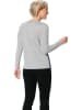 WITT WEIDEN Longsleeve in Grau/ Dunkelblau
