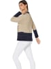 WITT WEIDEN Pullover in Hellbraun/ Dunkelblau