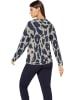 WITT WEIDEN Pullover in Beige/ Dunkelblau