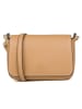 Tory Burch Leren schoudertas beige - (B)24 x (H)15 x (D)9 cm