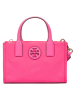 Tory Burch Skórzana torebka w kolorze różowym - 18 x 11 x 7 cm