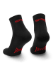 Spaio Hardloopsokken "Running" zwart/rood