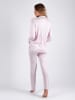 admas Pyjama in Rosa/ Schwarz