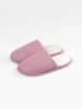 admas Hausschuhe in Rosa/ Creme
