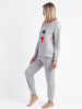admas Pyjama grijs