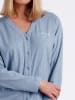 admas Pyjama in Hellblau/ Grau