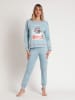 Disney Piżama w kolorze błękitnym