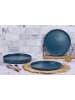 Björn 4-delige set: dinerborden "Scandi" donkerblauw - Ø 27,5 cm