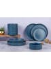 Björn 12-delig tafelservies "Scandi" donkerblauw