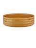Björn 4-delige set: dinerborden "Scandi" okergeel - Ø 27,5 cm