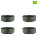 Björn 4er-Set: Frühstücksschalen "Scandi" in Oliv - Ø 16,5 cm