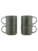 Björn 4er-Set: Tassen "Scandi" in Oliv - 500 ml