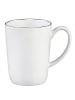 Björn 4-delige set: koppen "Pure" wit/zwart - 400 ml