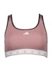 adidas Biustonosz sportowy "PWR" w kolorze jasnoróżowym