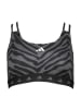 adidas Sport-BH "HYGLM" in Grau - Medium