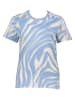 adidas Shirt "AOP" in Hellblau/ Creme