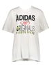 adidas Shirt "Forever" in Weiß