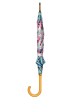 Mars & More Paraplu "Butterflies" turquoise/roze - Ø 105 cm