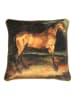 Mars & More Poduszka "Horse" w kolorze brązowym - 45 x 45 cm