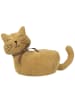 Mars & More Deurstopper "Cat lies" lichtbruin