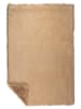 Mars & More Plaid "Teddy" lichtbruin - (L)180 x (B)130 cm