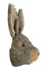 Mars & More Dekoracja ścienna "Rabbit" w kolorze brązowym - dł. 30 cm