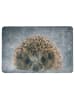 Mars & More Wycieraczka "Hedgehog" w kolorze jasnobrązowo-szarym - 50 x 75 cm