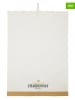 Mars & More 3-delige set: theedoeken "Chardonnay" wit - (L)70 x (B)50 cm