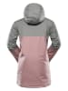 Alpine Pro Ski-/snowboardjas "Garga" grijs/lichtroze