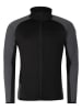 Alpine Pro Fleecejacke "Vorn" in Schwarz/ Grau