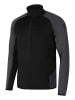 Alpine Pro Fleecejacke "Vorn" in Schwarz/ Grau